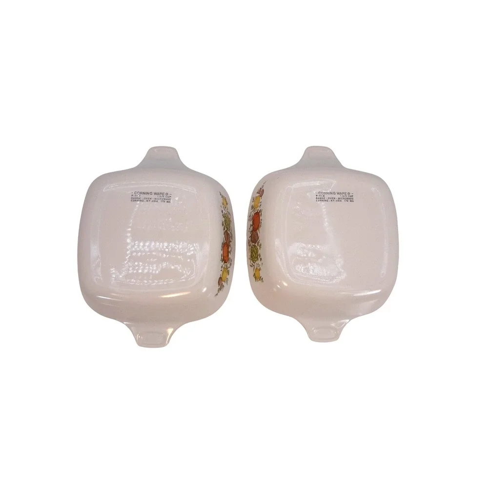 Corning Ware Spice of Life Casserole‎ Two 1.75 Cup  P-41-B with 1 Lid